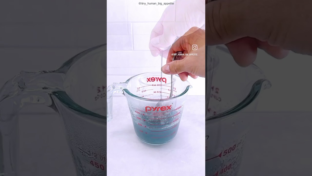 蝶豆花雲朵果凍 Butterfly pea dreamy cloud jelly  