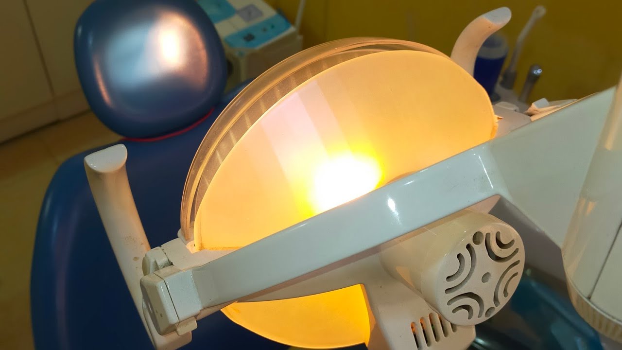 تركيب كشاف ليد لوحدة أسنان ماركة روسون