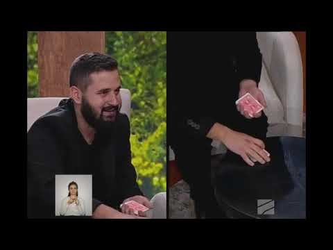 ,,ნანუკას შოუში'' ძალიან მაგარი ფოკუსი კარტით // ილუზიონისტი ავთო ციცქიშვილი