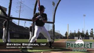 Bryson Brigman Prospect Video, Inf, University of San Diego