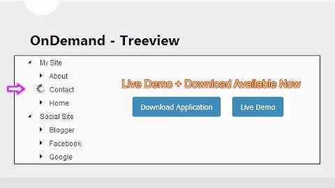 How to Populate Treeview Nodes  Dynamically (On Demand)  using in MVC 4 application.