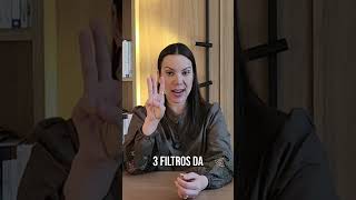 Elegância A Regra dos 3 Filtros da Presença