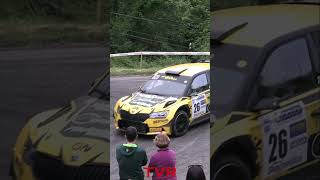 Rally del Taro 2023 #cars #foryou #rally #rallycar #wrc #skodamotorsport #skoda #shorts #skodafabia