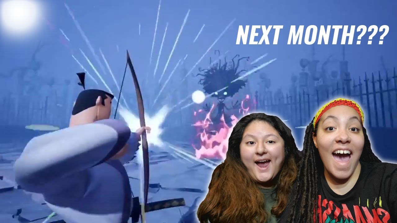 NEXT MONTH?? | NEW | Samurai Jack: Battle Through Time - Official Release Date Trailer | Reaction!!!