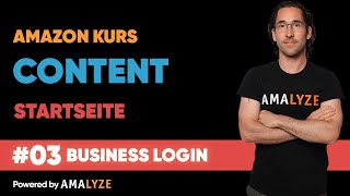 03: Startseite mit B2B Login! I A bis Z I Amazon FBA