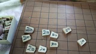 How to pick up and move the pieces in Japanese chess [ Dr AP Zantua on Shogi + proper decorum ]