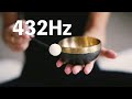 🎶 432Hz 最深的心靈治癒 🌙 滿月頌缽療癒音樂 Full Moon Tibetan Singing Bowl Music 😴💤  冥想 Meditation 🎶 EP522