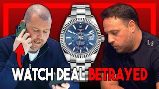 Deal Or No Deal? Watch Traders Daily Dealings Of Buying And Selling Luxury Watches