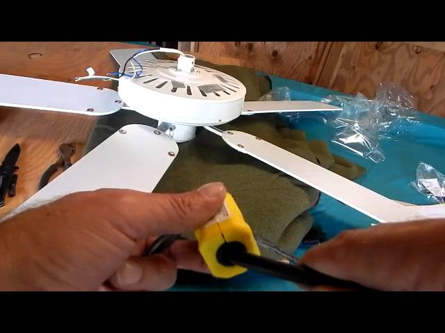 How To Wire A Ceiling Fan Plug Into