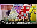Grand Saraswati Puja 2026 | Decoration in Global Education Hub | Saraswati Puja Vlog