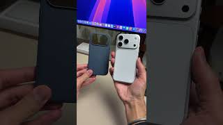 Apple Blue TechWoven Case w/ Silver iPhone 17 Pro 🔥🔥