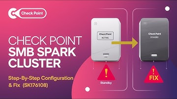 How to Configure a Check Point SMB Spark Cluster