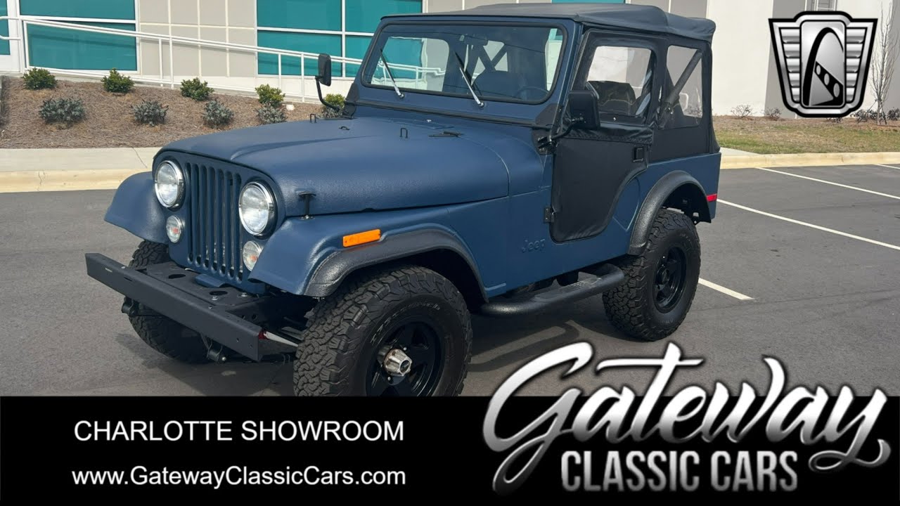 1980 Jeep CJ5 - Gateway Classic Cars - Charlotte 