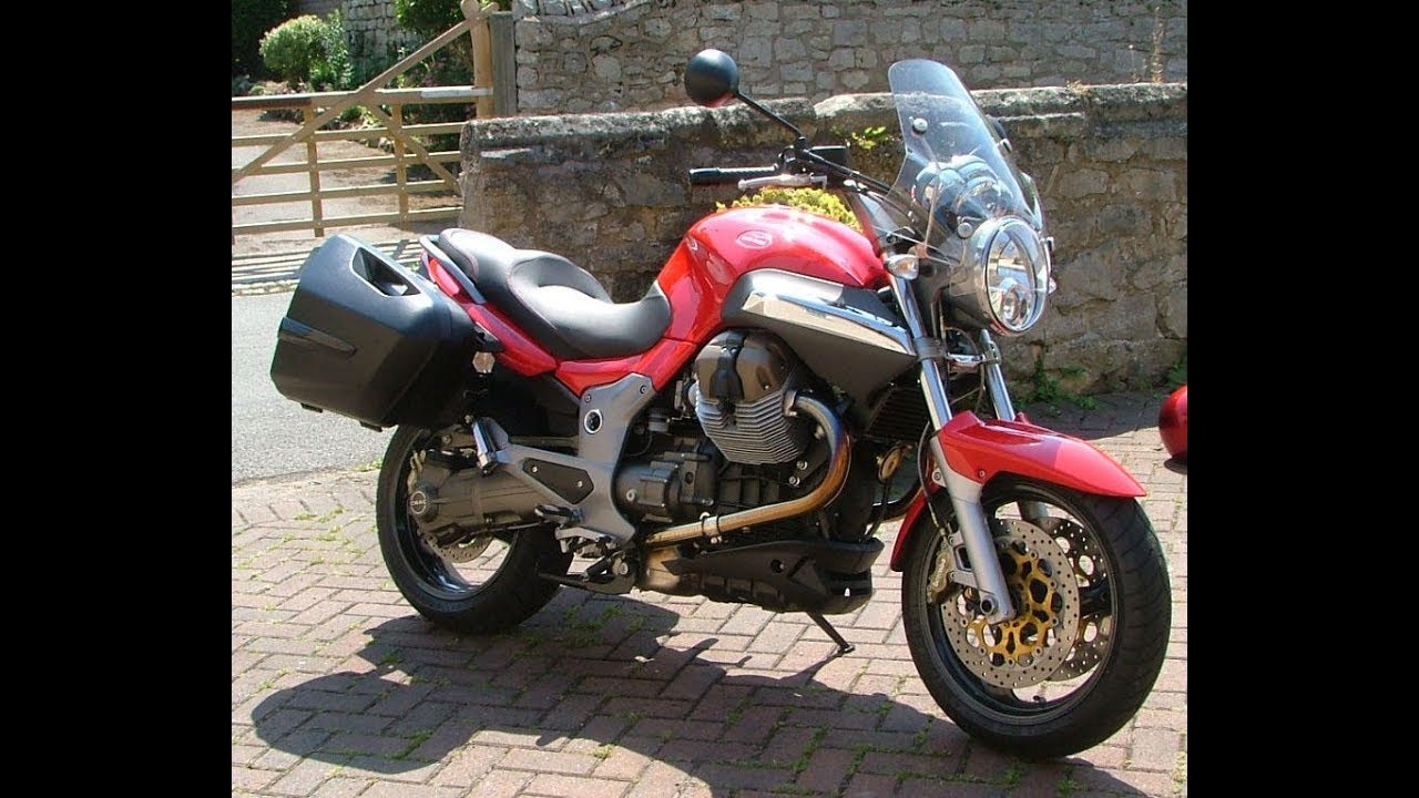 Moto Guzzi Breva 1100 exhaust sound and fly by compilation