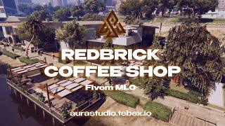 Redbrick Coffe Shop | Fivem MLO | Customizable Logo