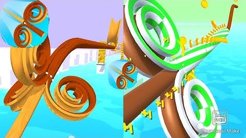 Spiral Rider ! Very relaxing and satisfying All Levels Gameplay walkthrough , Android , iOS