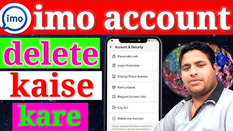 imo account delete kaise kare / imo ko logout kaise kare / Aushan khan
