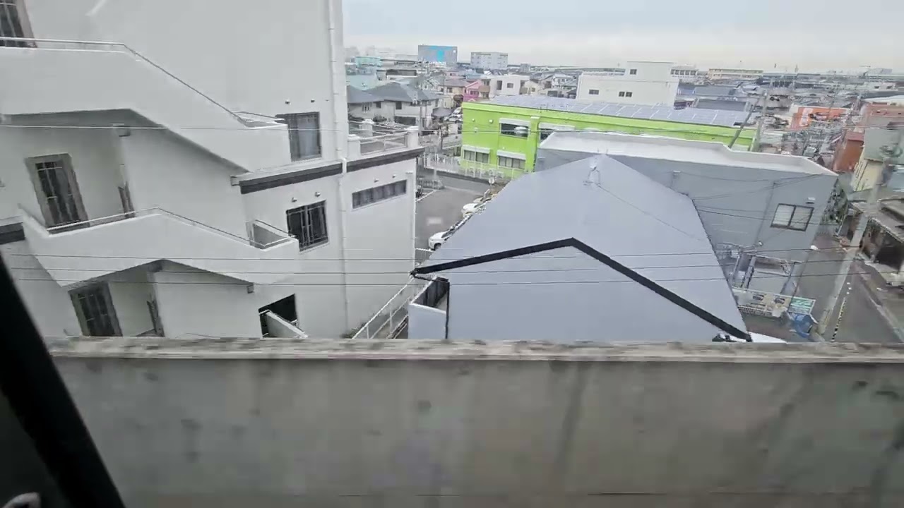 Nankai line (Airport Express) - 2000+7100 series ride from Kansai Airport to Tengachaya