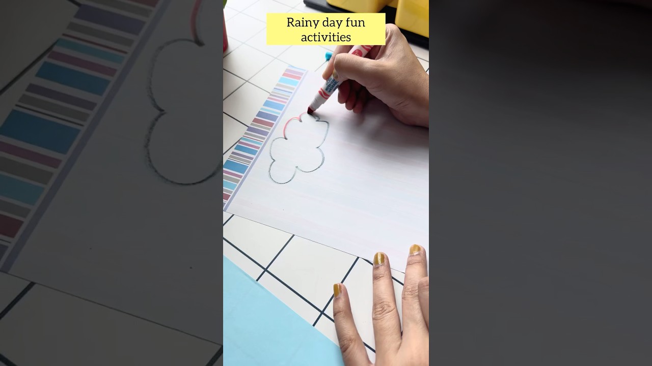 Fun & Colorful Preschool Worksheet Activity | Easy Learning For Toddlers Age 2+