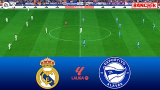 Real Madrid vs Alaves - La Liga 23/24 | Full Match All Goals | EA FC 24 Gameplay PC