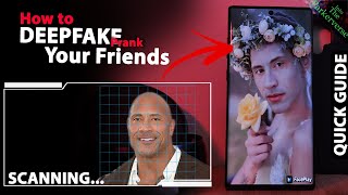 DeepFake Your Friends - How to Deep Fake Face Swap on android - 2022 Quick Guide screenshot 1