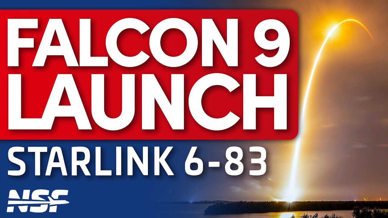 [SCRUB] 🚀 SpaceX Falcon 9 Launches Starlink 6-83 Mission video thumbnail
