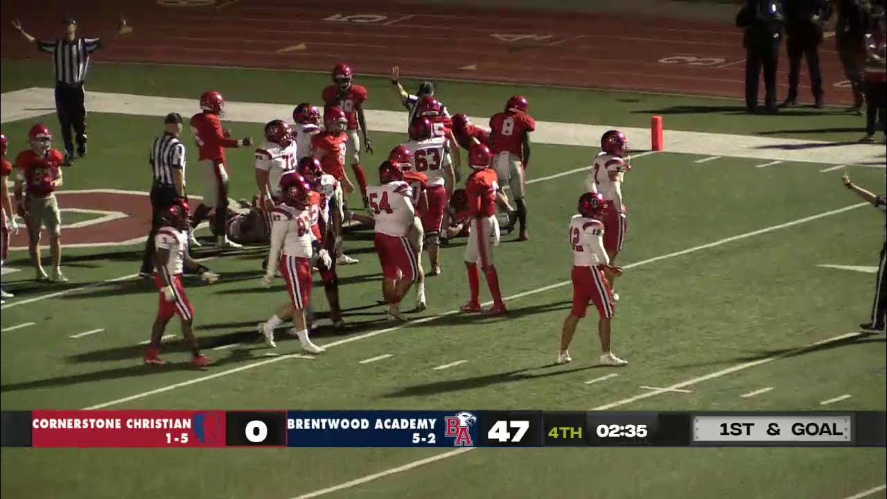 2022 Brentwood Academy Football Livestream Cornerstone Christian vs