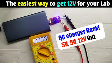How to get 9V, 12V or 20V from your 5V Charger?