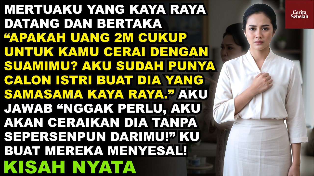 MERTUAKU YANG TAJIR DATANG DAN BERTAKA