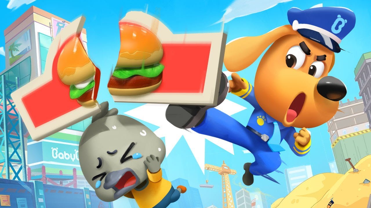 Dangerous Construction Sites Safety Cartoon Sheriff Labrador Kids