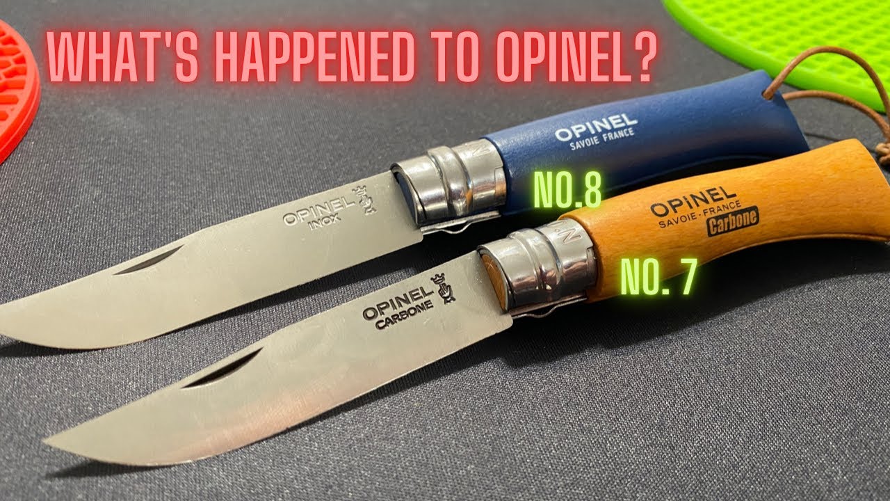 REVIEW! opinel no.8 & no.9 