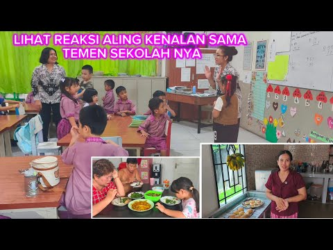 MASAK 3 MENU DAN BAWA ALING DAFTAR SEKOLAH ‼️LANJUT BIKIN PAU JADUL
