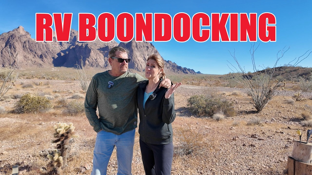 🌵 RV Boondocking in KOFA National Wildlife Refuge: A Day In The Desert Near Quartzsite, Arizona