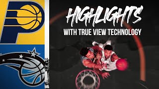 Court Vision Pacers Vs Magic Intel True View 360 Cameras