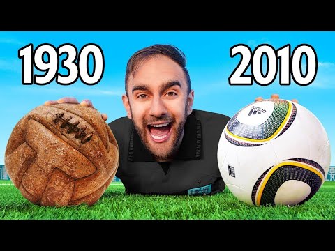 I Used Every World Cup Football (1930 - 2022)