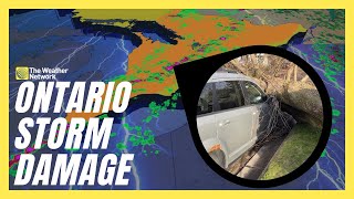 See the Damage Left Behind After Ontario's Severe Weather on Tuesday