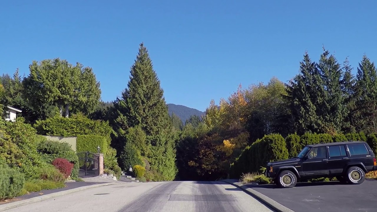 West Vancouver BC Canada - Driving Around British Properties - Luxury Residences/Homes