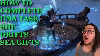 How to  Complete Una Task: She Drifts Sea Gifts (pinned comment for updated research)|| Lost Ark