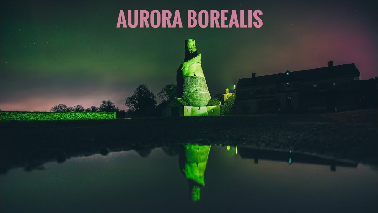 Northern lights Leixlip Co Kildare 20 JAN 2026