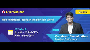 Non functional Testing in the Shift Left World