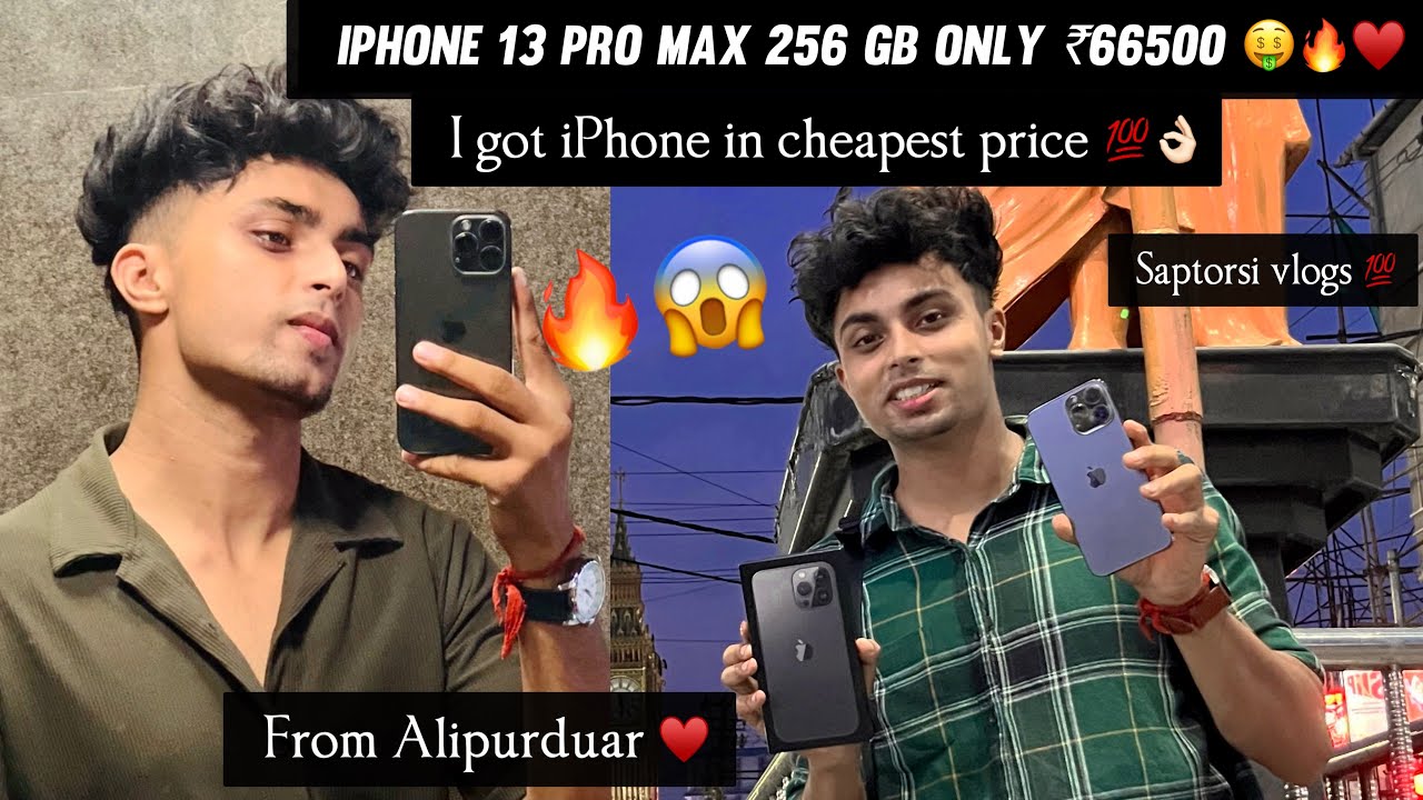 I got iPhone 13 pro max