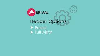 Switch to either boxed or full header layout || Arrival Multipurpose Theme