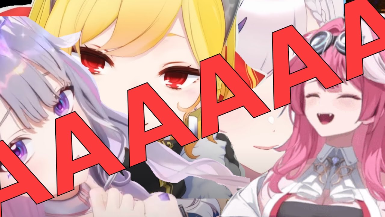 Bijou experiences pure terror while Kaela, Reine, and Raora collectively laughs.