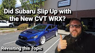 Did Subaru Slip Up Putting a CVT in the new WRX? We Tested It and the results speak for themselves!