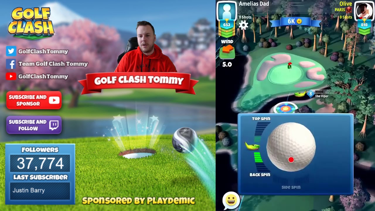 Golf Clash tips, Hole 6 - Par 3, Sunshine Glades - Easter Open Tournament - ROOKIE Guide tutorialspoint