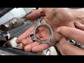Replacing the turbo inlet and exhaust gaskets on a 1999-2005 MK4 1.8T Jetta
