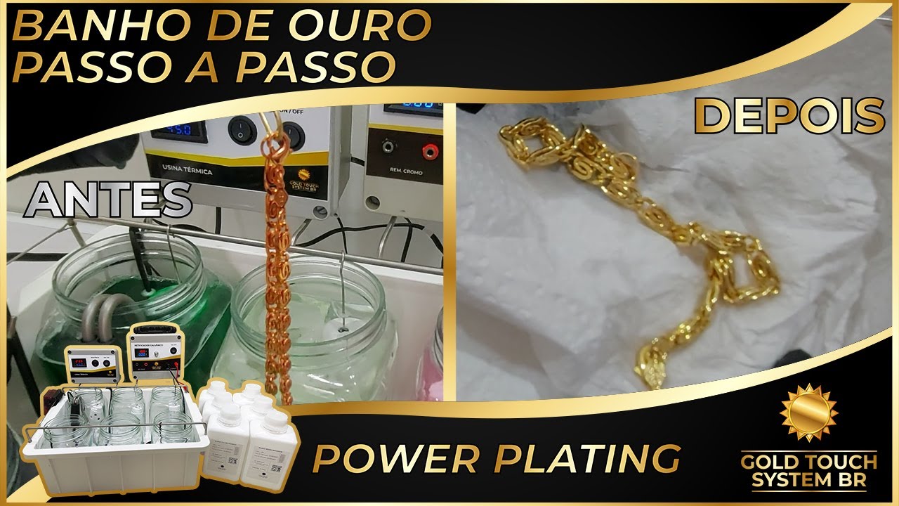 Banho de Ouro Passo a Passo - Power Plating banho de ouro passo a passo ...
