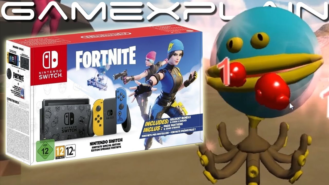 Fortnite Receiving A Limited Edition Nintendo Switch A Look At Beta Ring Fit Adventure Youtube