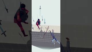 Fight with Farmer#Shorts #totallyaccuratebattlesimulator #tabs #gaming #redvsblue