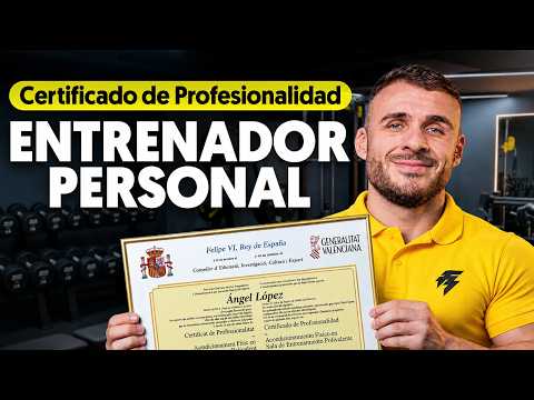 Everything About the Professional Certificate for Personal Trainers [OFFICIAL in Spain]